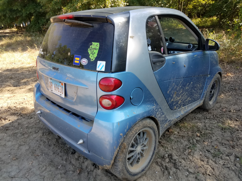 Illustration for article titled Finally took a smart for some legit offroading.